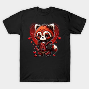 Valentine Red Panda T-Shirt